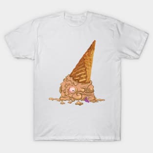 Falling ice cream character T-Shirt